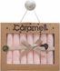 Комплект бавовняних хустинок Caramell Tiny Lace 7шт. рожевий MND1894-r фото 1