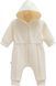 Комбінезон з капюшоном Caramell Love Hugs 68-74см молочний TK2030 фото 2