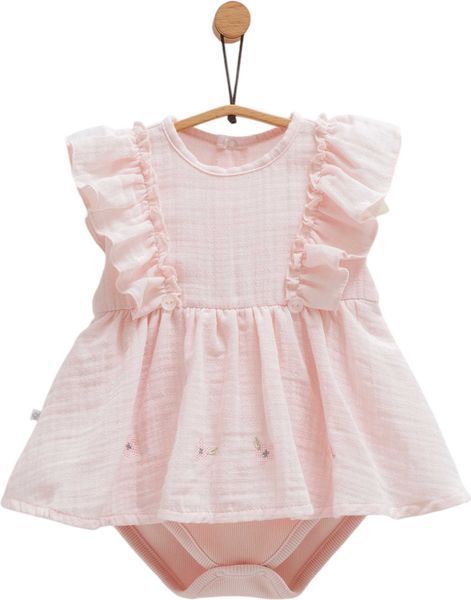 Сукня-боді Caramell Little Girl 74-80см рожева BK1666-r фото