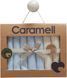 Комплект бавовняних хустинок Caramell Soft Colour 7шт. блакитний MND1597-m фото 2