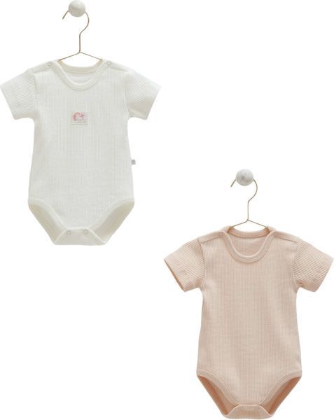 Набір боді Caramell Basic 50-56см 2шт. BK2090-p фото