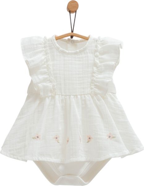 Сукня-боді Caramell Little Girl 56-62см біла BK1666-w фото