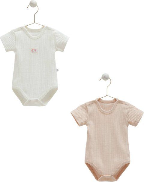 Набір боді Caramell Basic 68-74см 2шт. BK2090-p фото