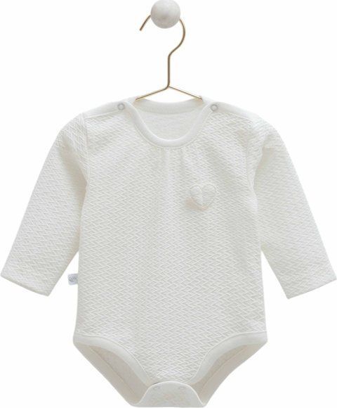 Боді дитячий Caramell Tiny Lace 68-74см білий BK1913-m фото