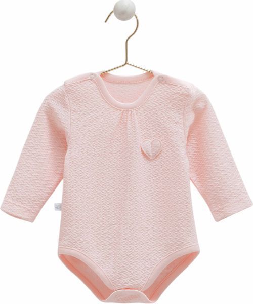Боді дитячий Caramell Tiny Lace 68-74см рожевий BK1913-r фото