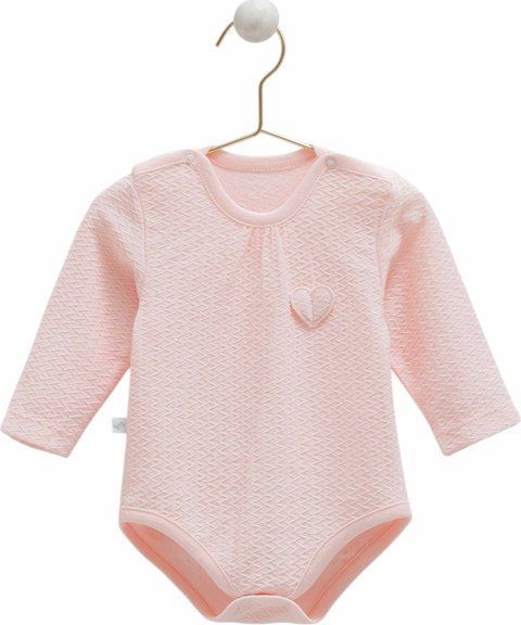 Боді дитячий Caramell Tiny Lace 68-74см рожевий BK1913-r фото