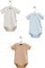 Набір боді Caramell Basic 68-74см 3шт. BE1507-bl фото 2